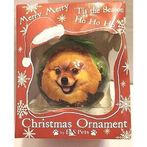 Pomeranian Dog Christmas Tree Ornament in Box by E & S Pets At Kohls